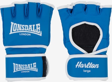 LONSDALE - Guantes deportivos 'HARLTON' en azul: frente