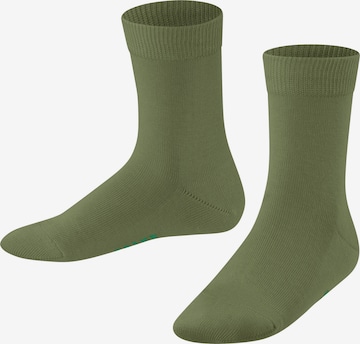 FALKE Socks 'Family' in Green: front