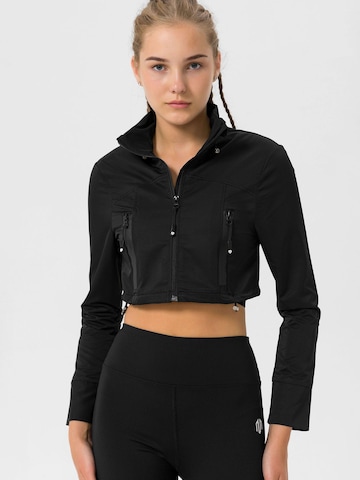 MOROTAI Sportsjakke 'CHROME TACTICAL BOMBER' i sort