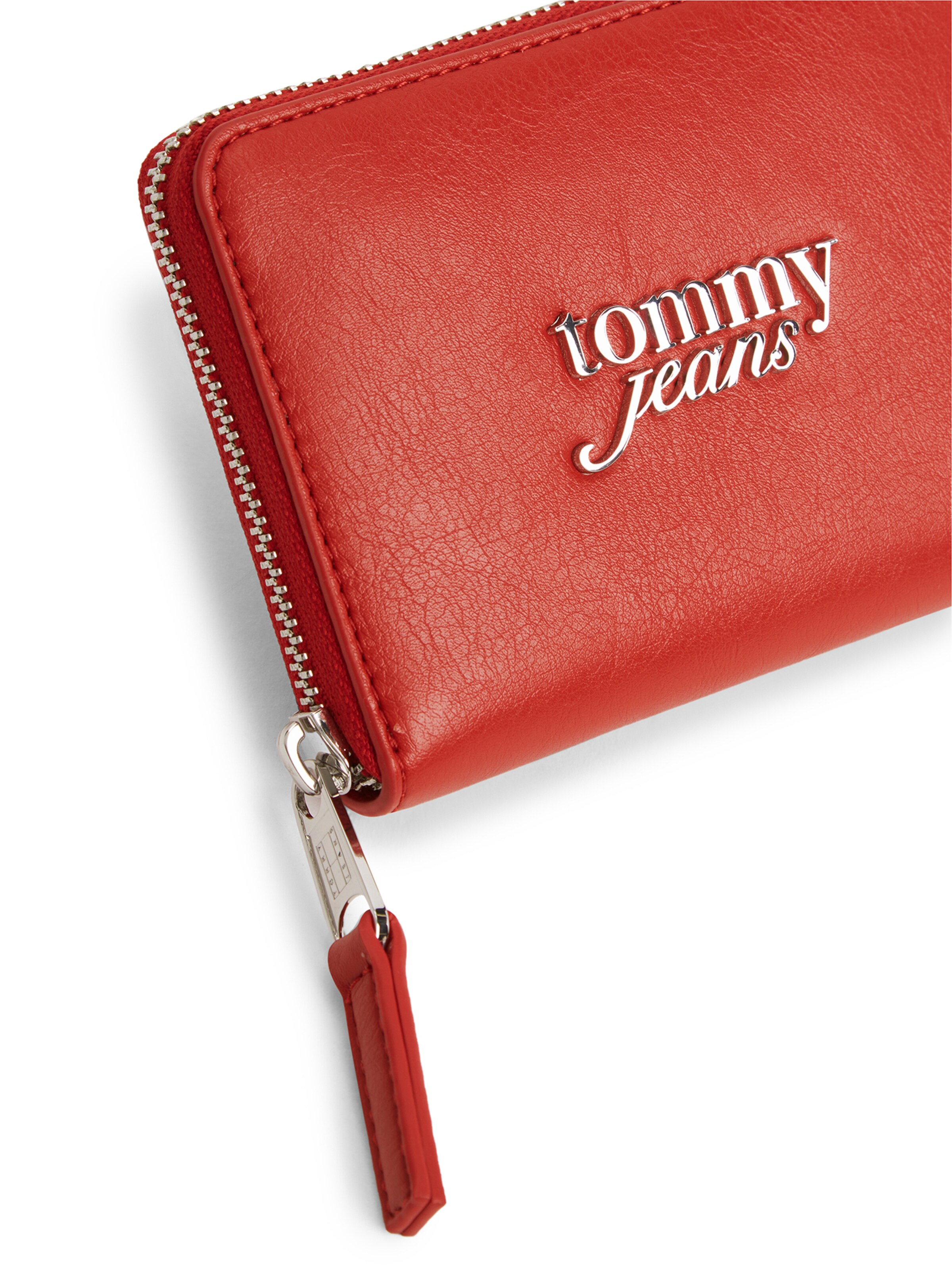 Tommy Jeans Rahakott 'BOLD MED ZA', värv punane