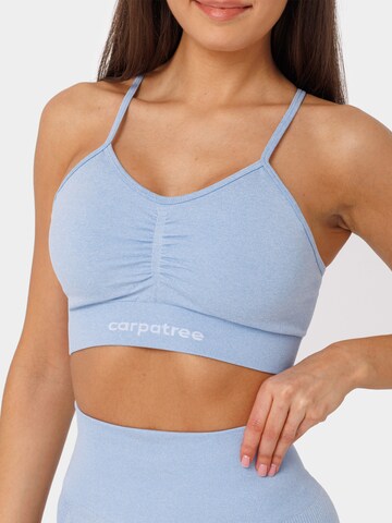 Carpatree Bandeau Sports Bra in Blue