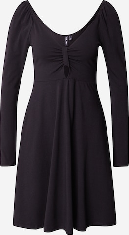 PIECESHaljina 'PCANGA' - crna boja: prednji dio