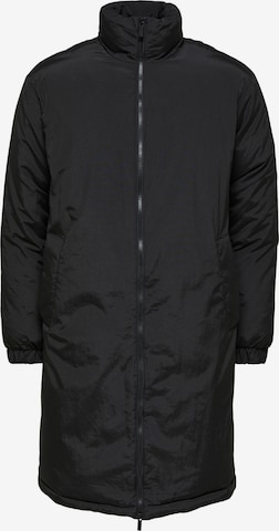 SELECTED HOMME Between-seasons coat 'Titan' in Black: front