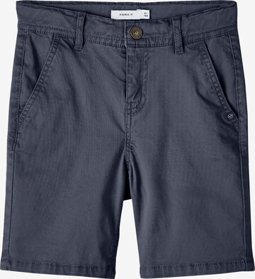 NAME IT Kalhoty 'SILAS' – modrá: přední strana