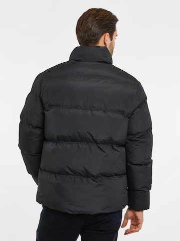 Threadbare Winter Jacket in Black