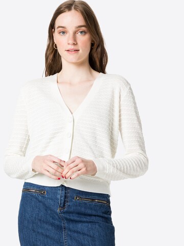 NAF NAF Cardigan 'MALALA' i beige: forside