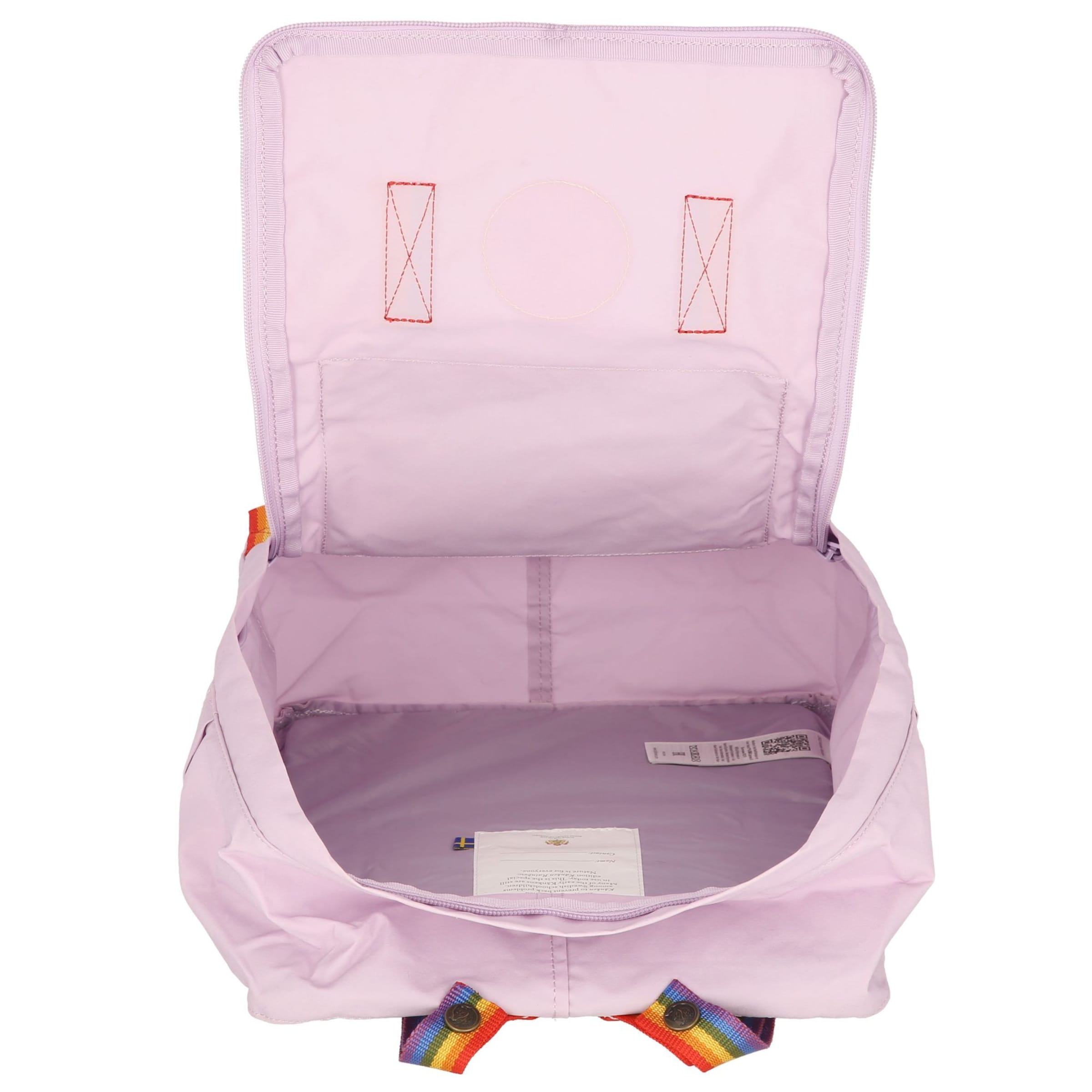 Fjällräven - Mochila 'Kanken Rainbow' em roxo