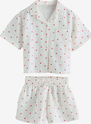 Next Yöpuku 'Valentine' värissä valkoinen: etupuoli