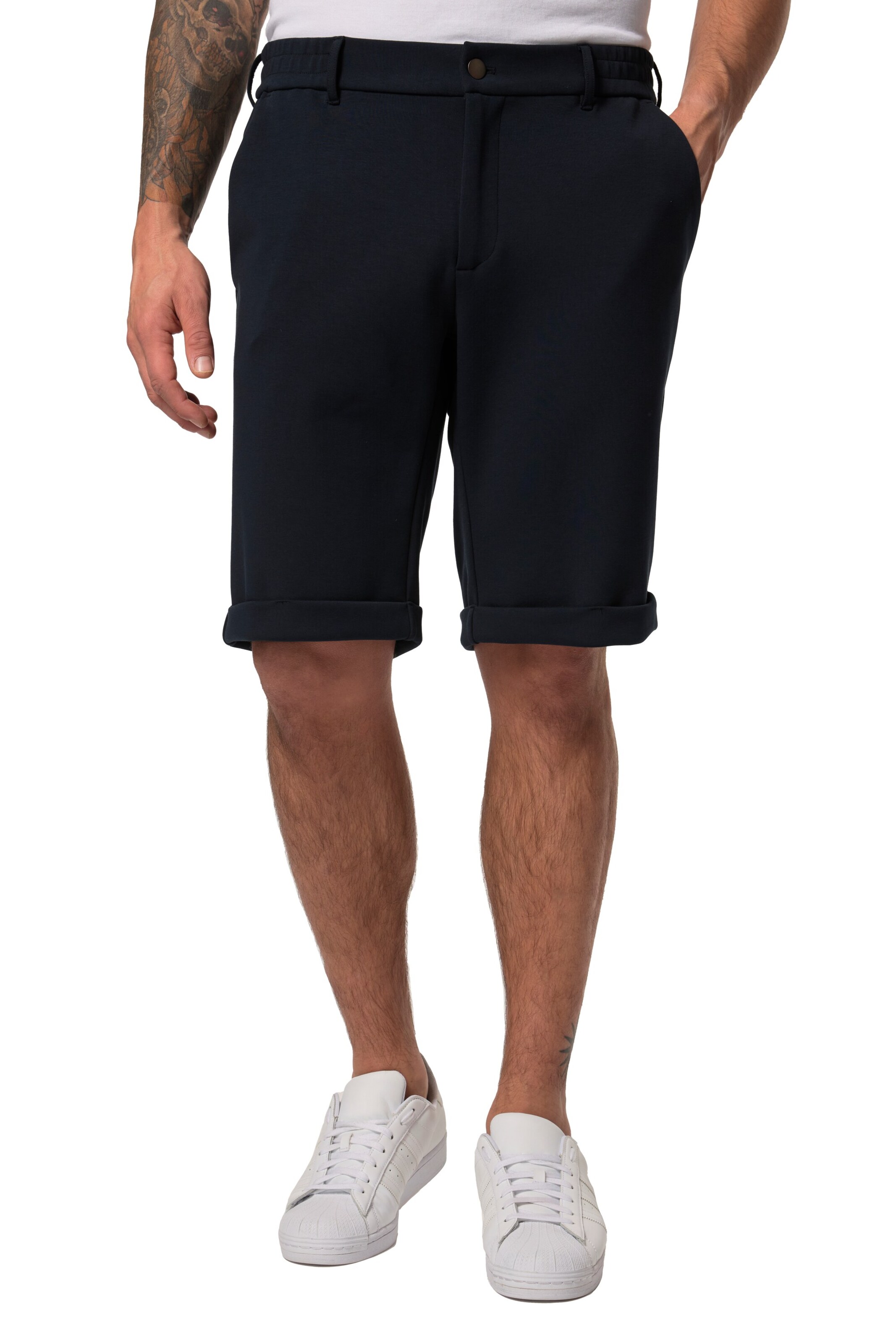 JP1880 Regular Broek in Blauw: voorkant