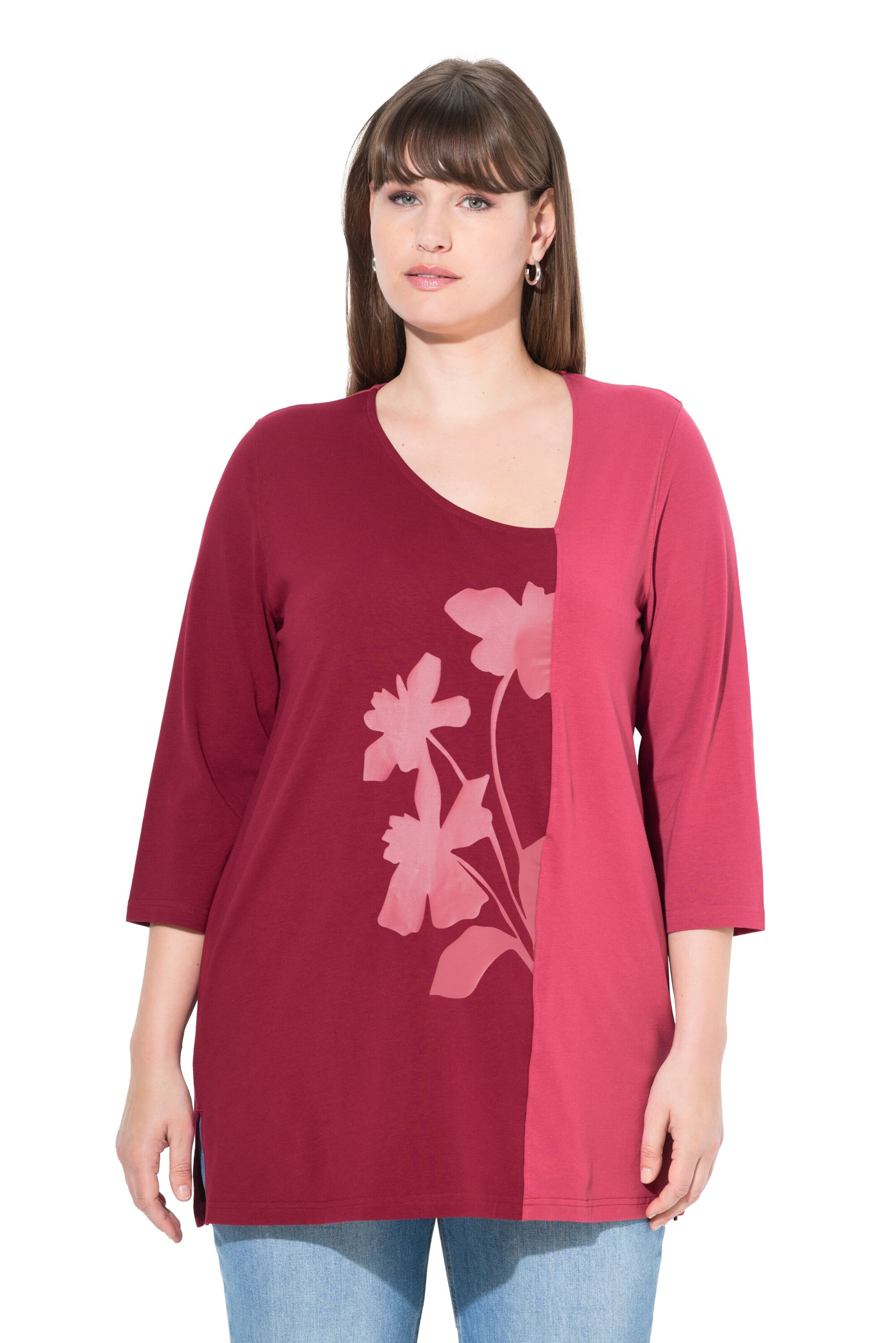 Ulla Popken Shirt in Mixed colours: front