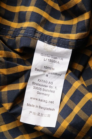 BASEFIELD Button Up Shirt in L in Blue