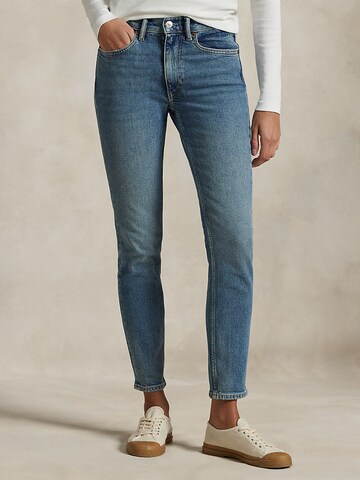 Polo Ralph Lauren Slimfit Džíny – modrá: přední strana