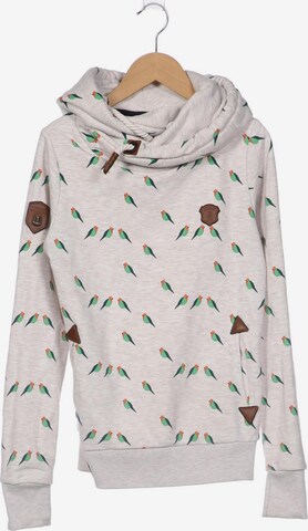 naketano Sweatshirt & Zip-Up Hoodie in S in Beige: front