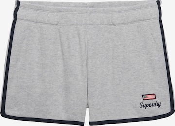 Superdry & Co Shorts 'Athletic Essentials' in Grau: Vorderseite