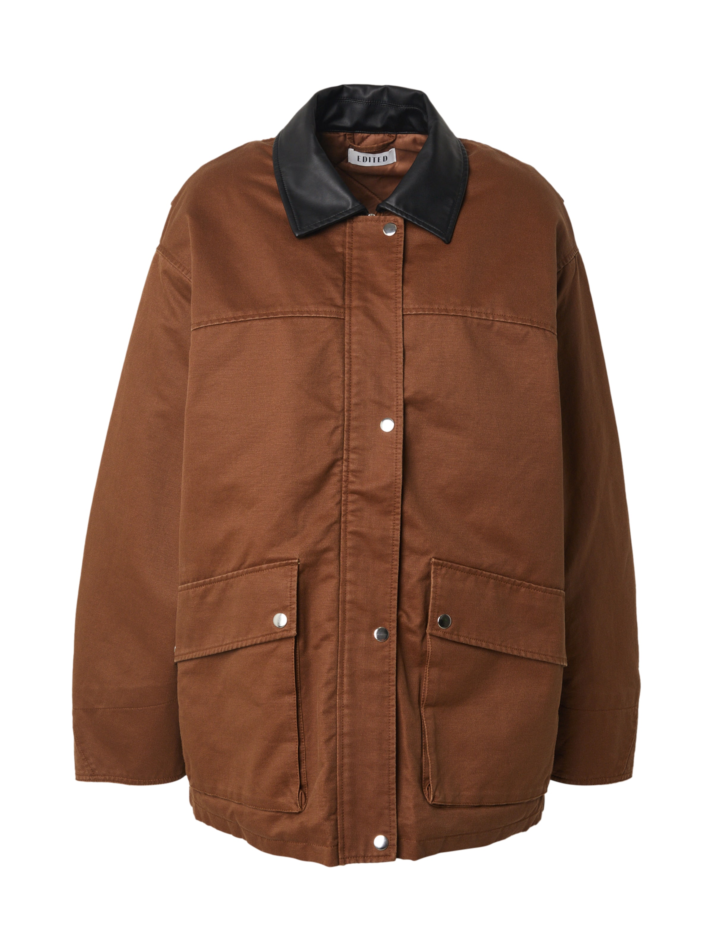 EDITED - Chaqueta de entretiempo 'Dala' en marrón: frente