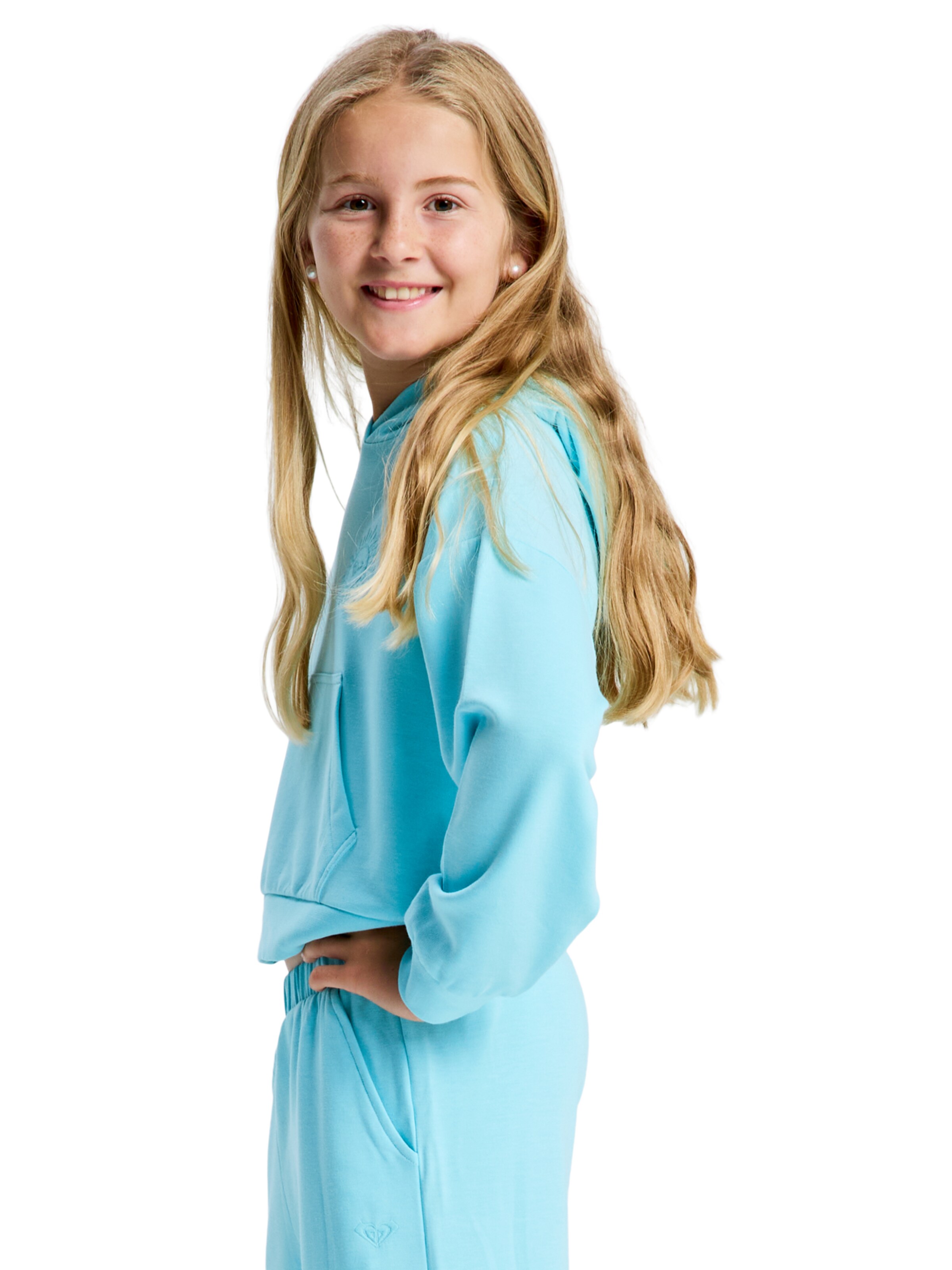 ROXY Sweatshirt 'Surfing By Daylight' in Blue