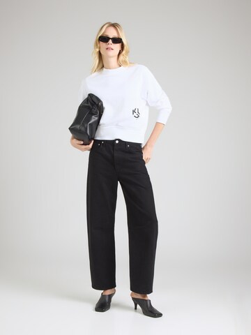 KARL LAGERFELD JEANS Суичър в бяло