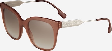 Lunettes de soleil 'EVELYN' BURBERRY en marron : devant