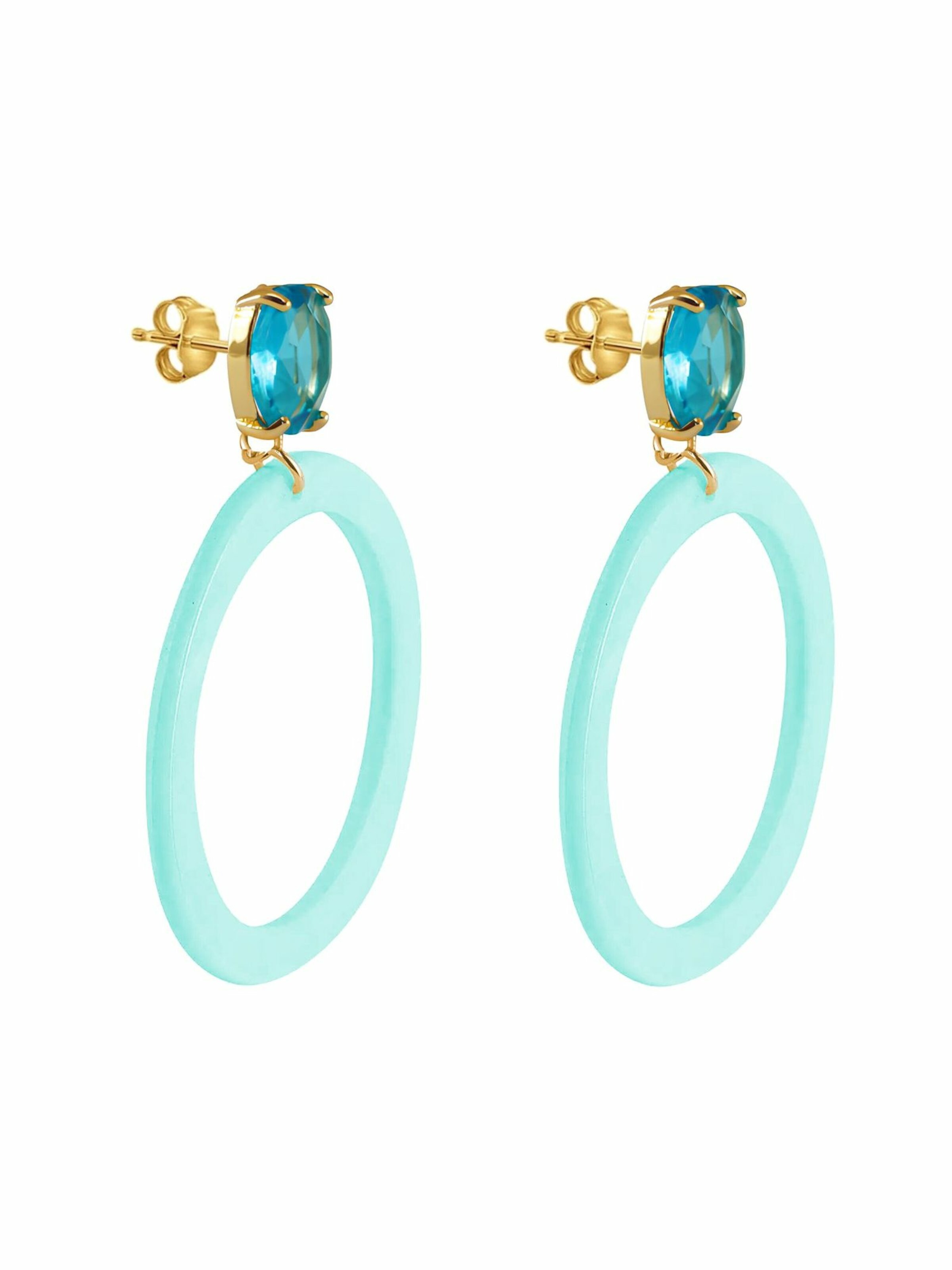 Gemshine Earrings in Blue
