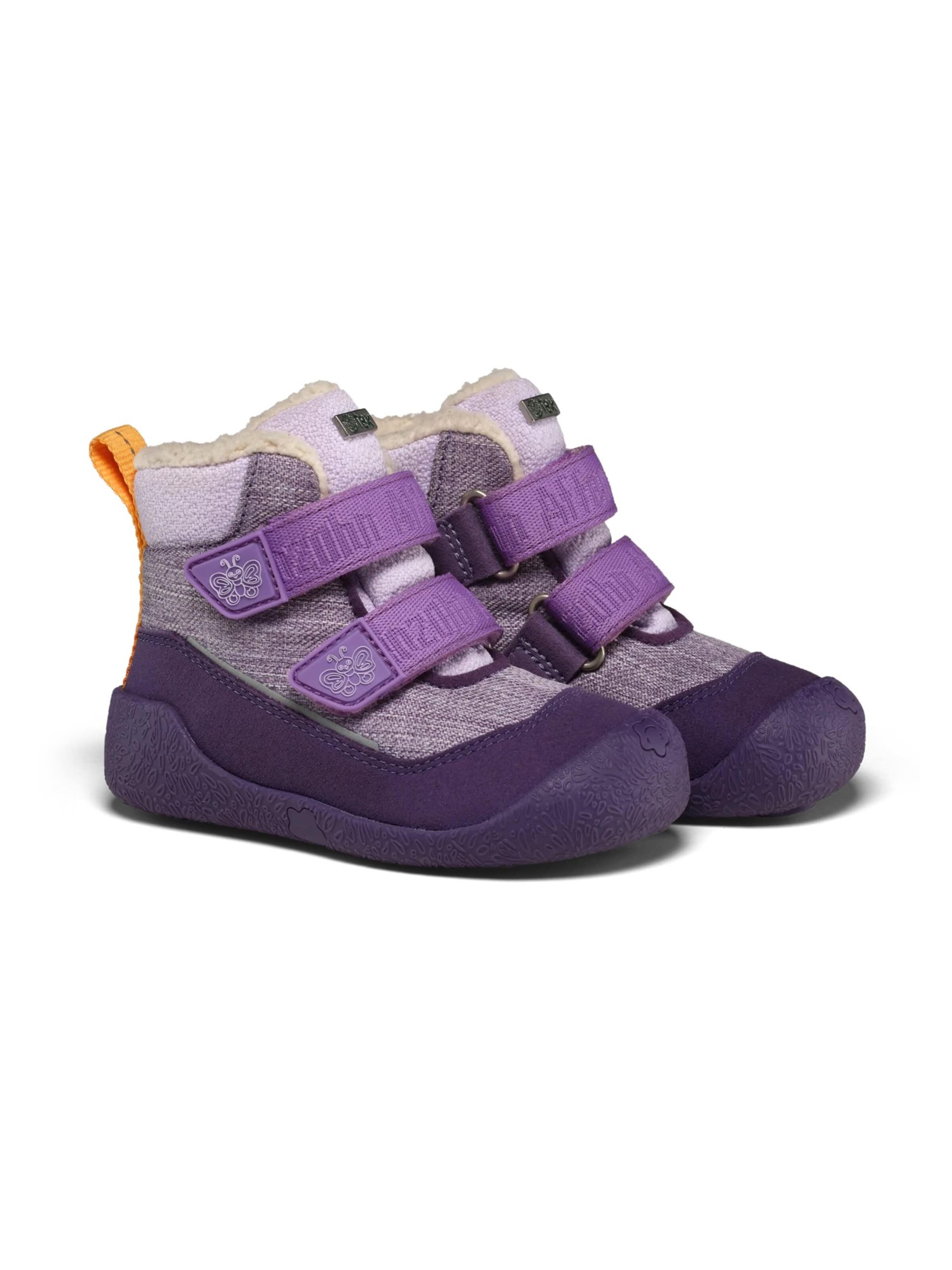 Affenzahn First-Step Shoes 'Snuggy' in Purple