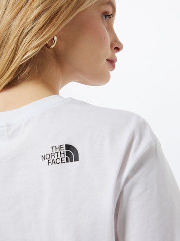 Tricou de la THE NORTH FACE pe alb