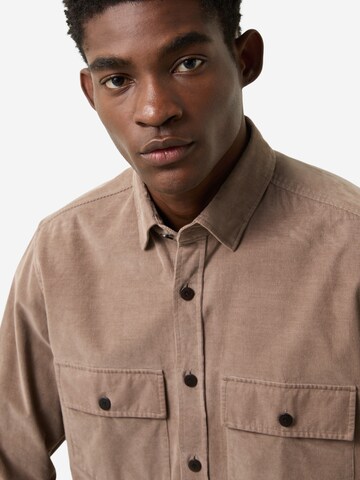 BOGNER Regular Fit Hemd 'Heiko ' in Braun