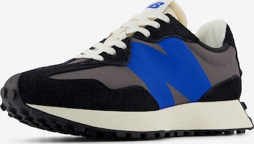 Baskets basses '327' new balance en noir : devant