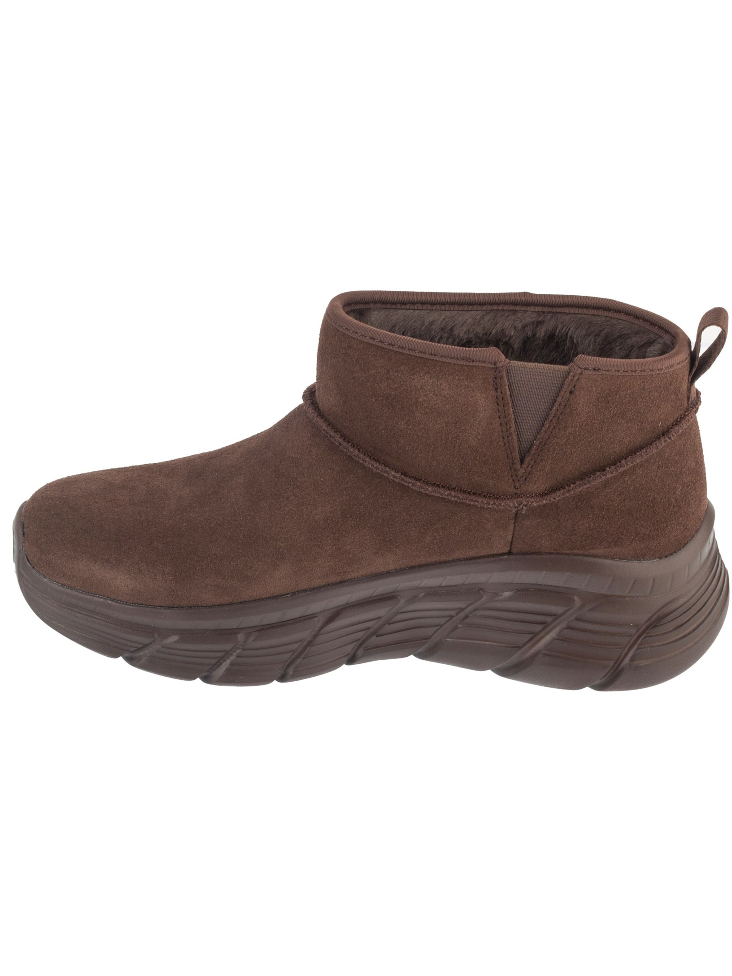 SKECHERS Boots 'Skechers Bobs B Flex Hi - Hi Frost' in Brown: front