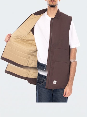 CAT Vest 'Classic Canvas Vest -- Men's Brown Gilet Men's' i brun