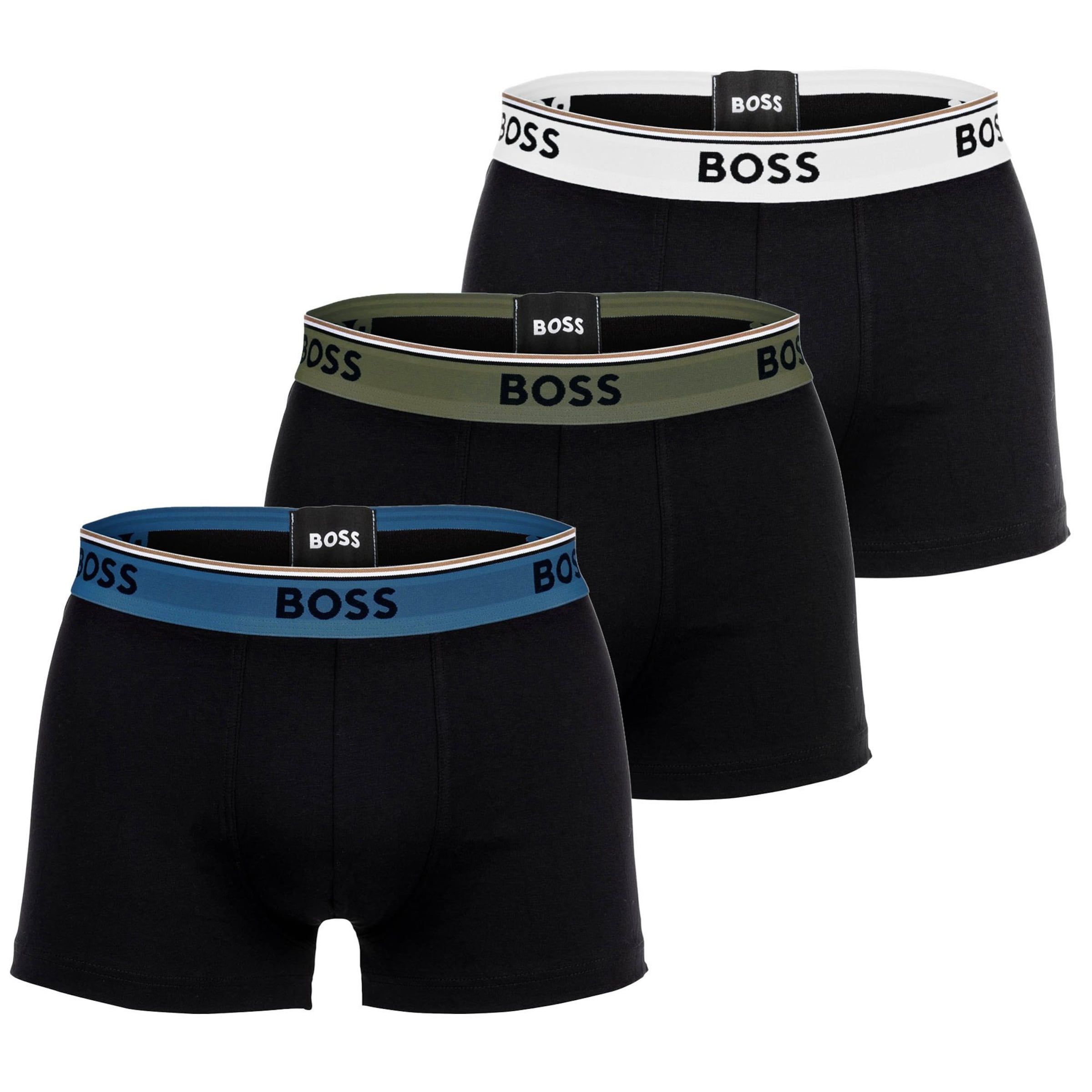 BOSS Boxer shorts in Blue / Olive / Black / White, Item view