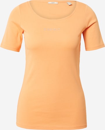 ESPRIT Shirt in Oranje: voorkant