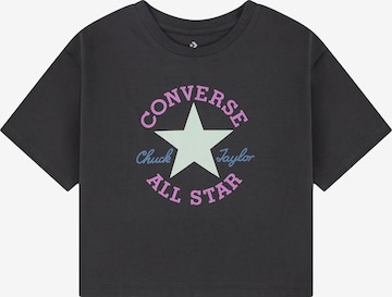 CONVERSE T-shirt i svart: framsida