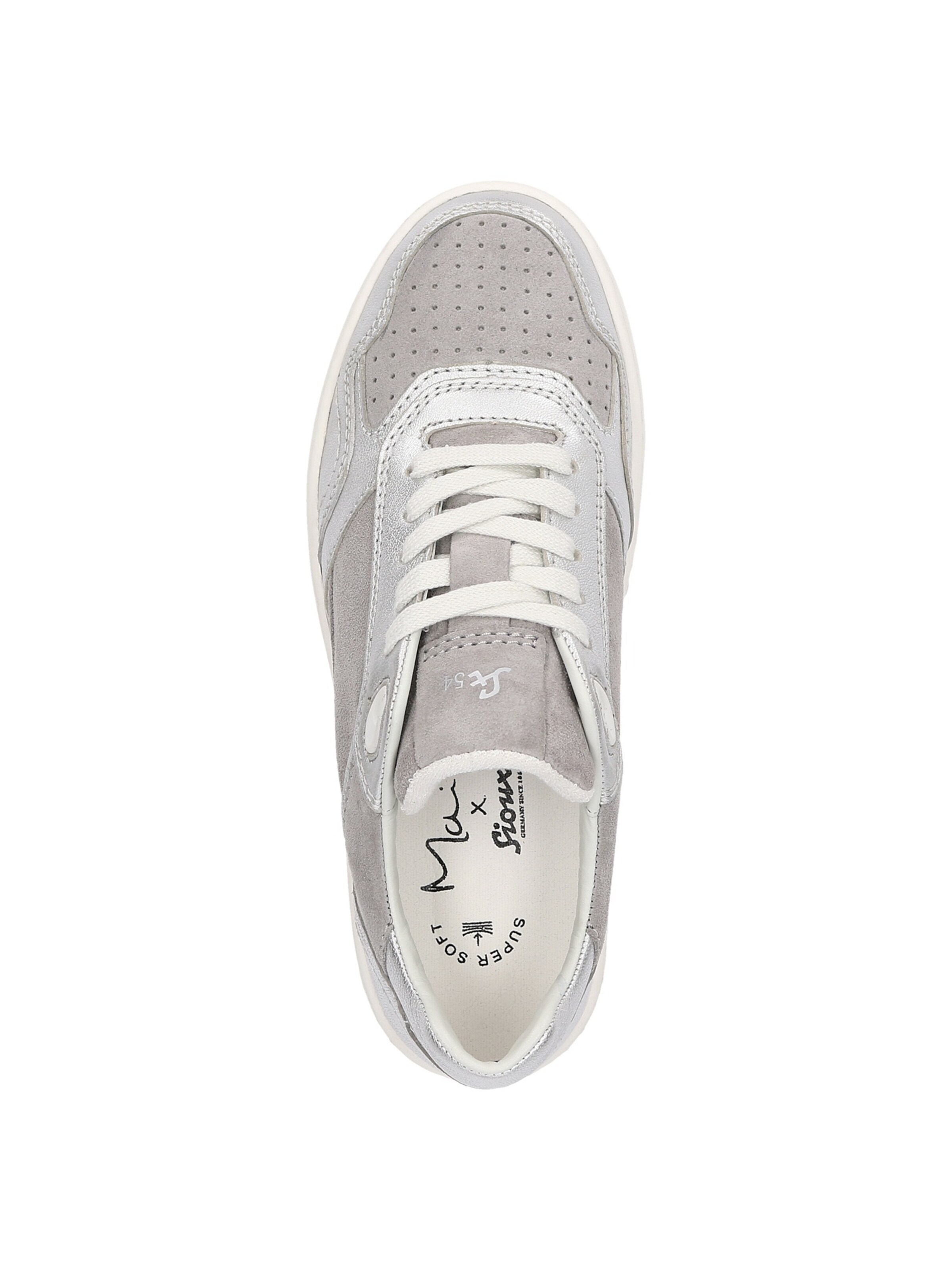 Baskets basses 'Maites 001' SIOUX en gris