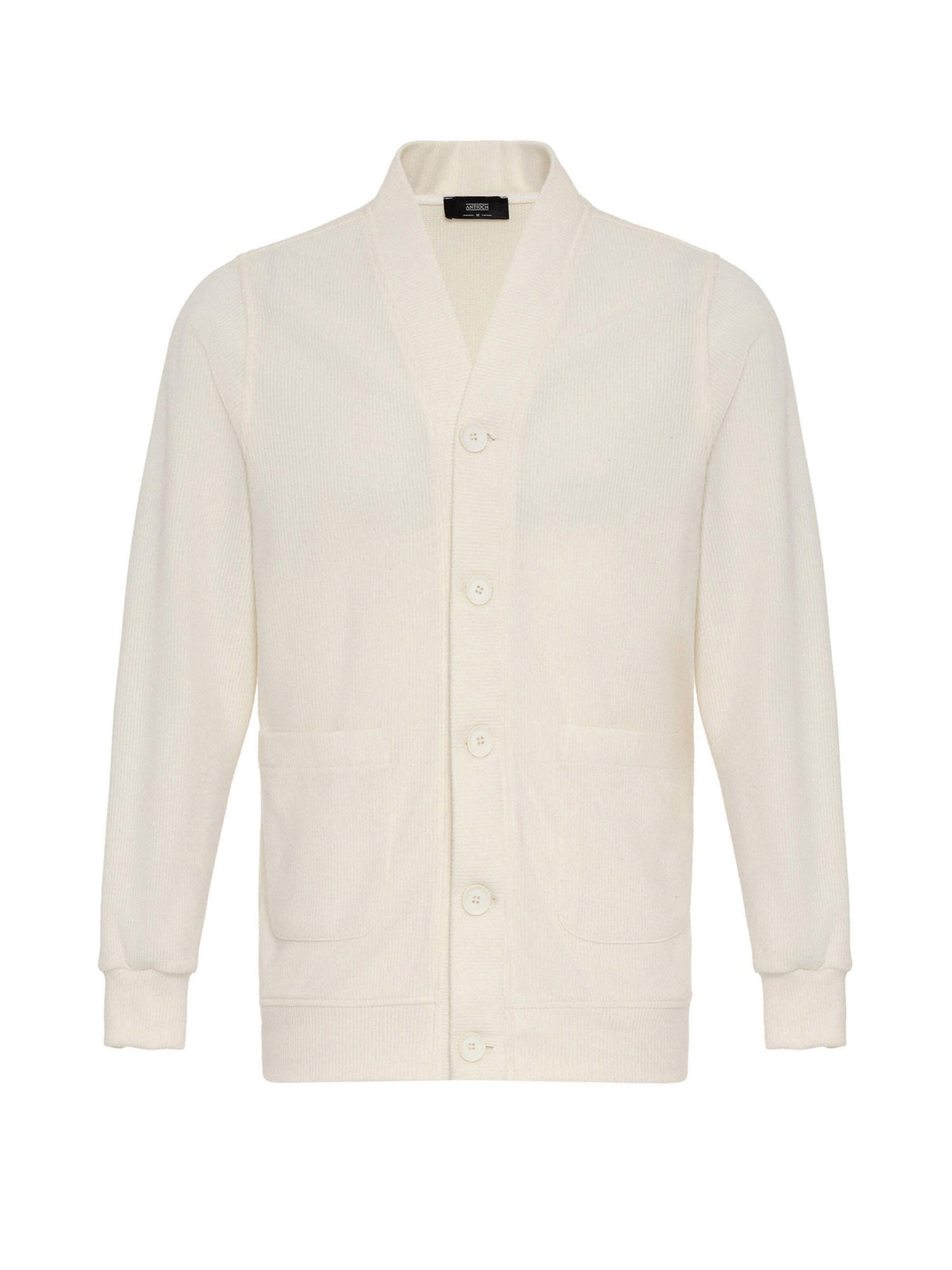 Vestes en maille Antioch en blanc : devant