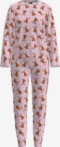 Pyjama 'FREYA' PIECES en rose : devant