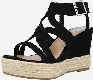 BULLBOXER Sandalen met riem in Zwart: voorkant