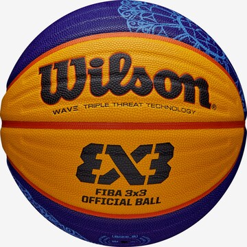 WILSON Ball 'FIBA 3X3 PARIS' in Blue: front