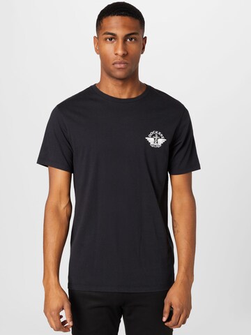 T-Shirt Dockers en noir : devant