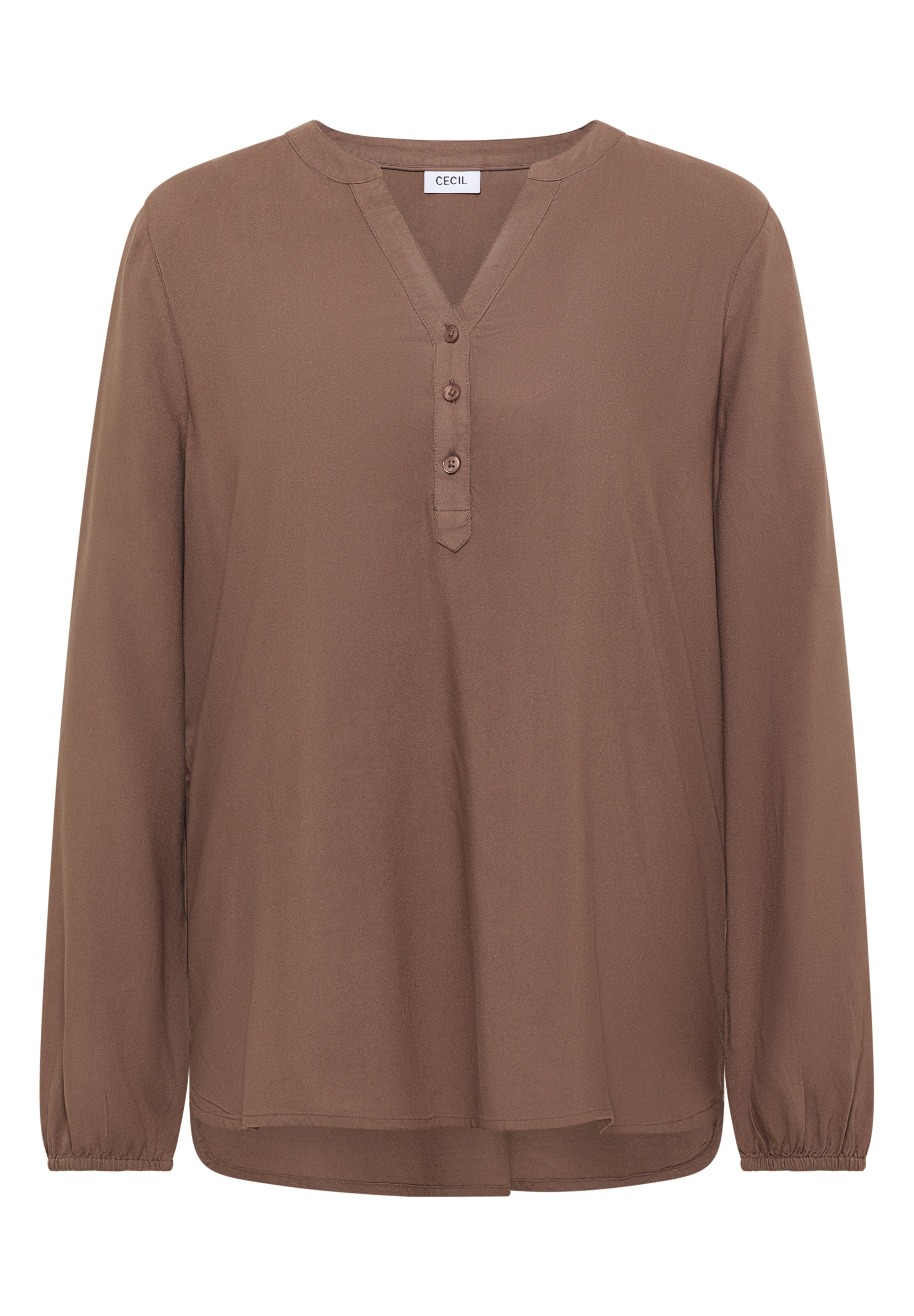 CECIL Bluse in Braun: Vorderseite