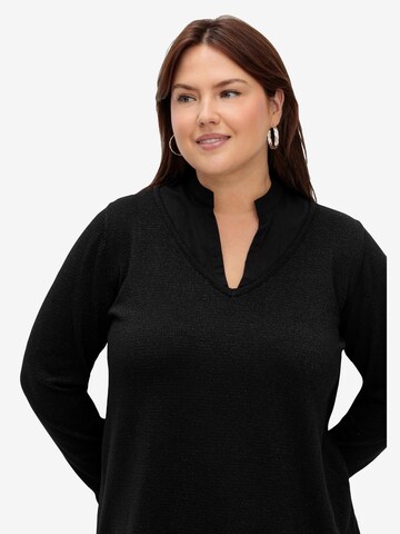 SHEEGO Pullover in Schwarz