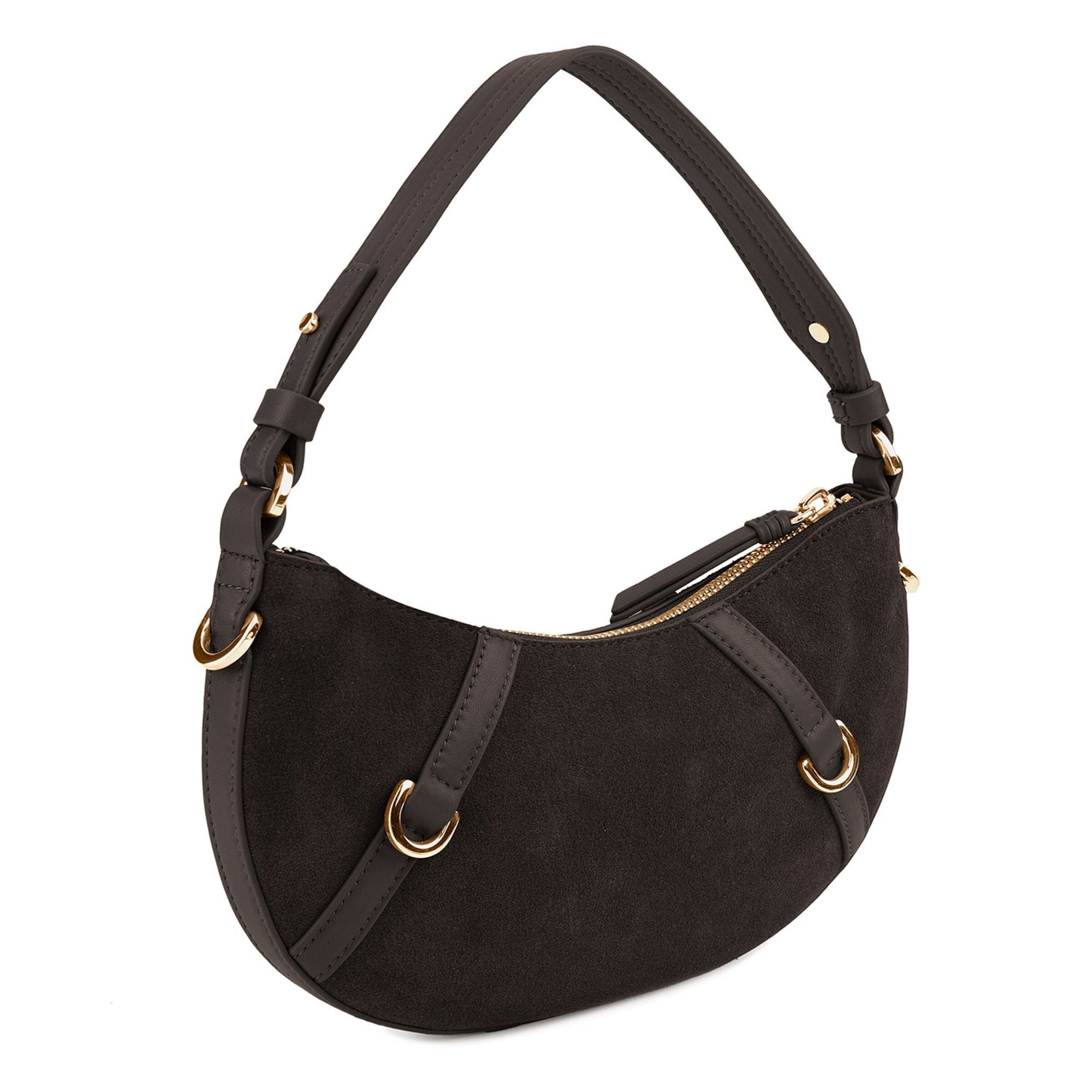 Sac bandoulière 'Enya' Les Visionnaires en noir