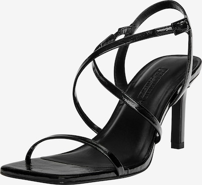 Pull&Bear Remmisandaalit värissä musta, Tuotenäkymä