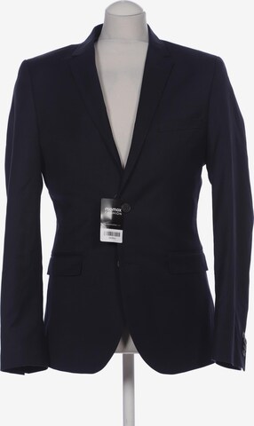 H&M Suit Jacket in M in Blue: front