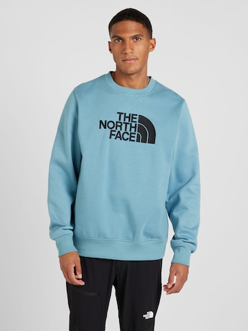 Felpa 'DREW PEAK' di THE NORTH FACE in blu: frontale