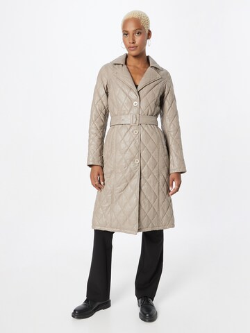 Maze Between-seasons coat in Grey: front