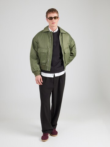 Calvin Klein Sweatshirt in Schwarz