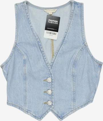 Review Weste XS in Blau: Vorderseite