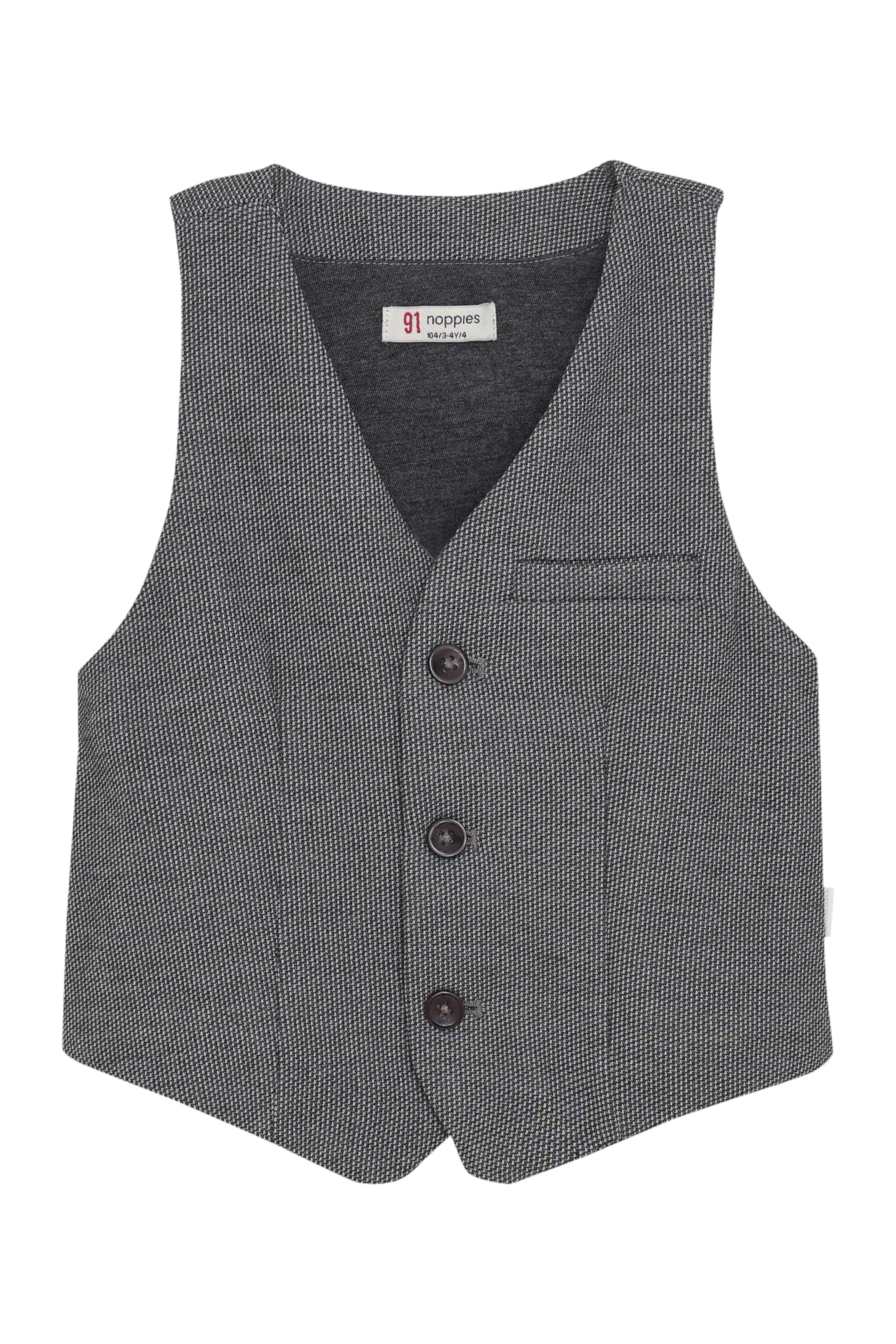 Noppies Bodywarmer 'Rumson' in Grijs: voorkant