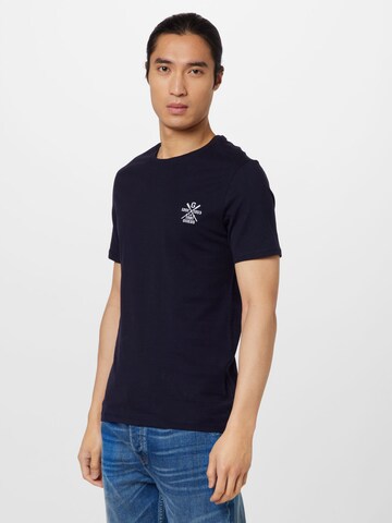 GUESS T-shirt 'RADIY' i blå: framsida
