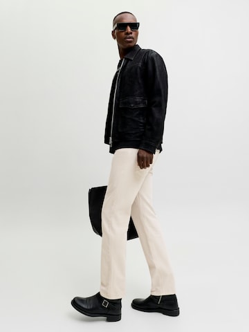 JACK & JONES Loosefit Τζιν 'JJIChris JJOriginal' σε μπεζ